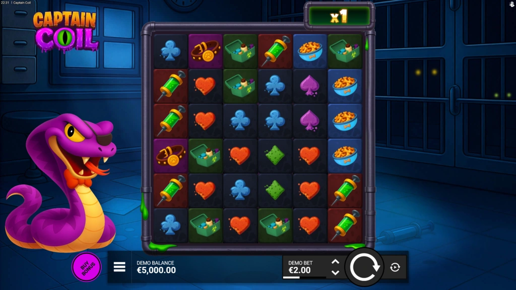 Captain Coil Base Game